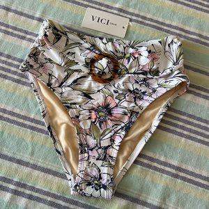 VICI Ring belt High waisted Swim Bottom